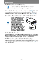 Preview for 22 page of Canon 4K600STZ User Manual