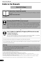 Предварительный просмотр 2 страницы Canon 500F - CanoScan LiDE Quick Start Manual