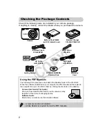 Предварительный просмотр 2 страницы Canon 5033B001 User Manual