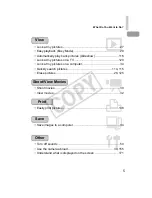 Предварительный просмотр 5 страницы Canon 5033B001 User Manual