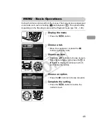 Предварительный просмотр 49 страницы Canon 5033B001 User Manual