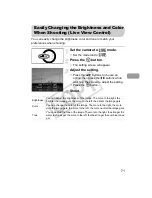 Предварительный просмотр 71 страницы Canon 5033B001 User Manual