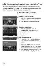 Предварительный просмотр 112 страницы Canon 5169B003 User Manual