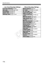 Предварительный просмотр 178 страницы Canon 5169B003 User Manual