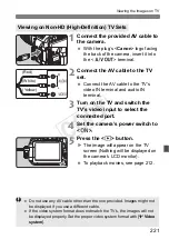 Предварительный просмотр 221 страницы Canon 5169B003 User Manual