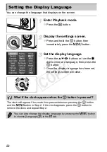 Предварительный просмотр 22 страницы Canon 5244B001 User Manual