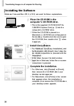 Предварительный просмотр 34 страницы Canon 5244B001 User Manual