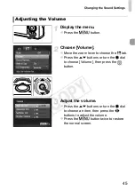 Предварительный просмотр 45 страницы Canon 5244B001 User Manual