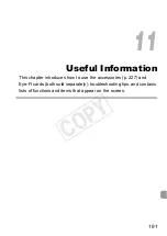 Предварительный просмотр 191 страницы Canon 5244B001 User Manual