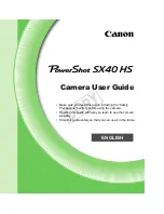 Предварительный просмотр 1 страницы Canon 5251B001 User Manual