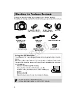 Предварительный просмотр 2 страницы Canon 5251B001 User Manual