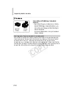 Предварительный просмотр 214 страницы Canon 5251B001 User Manual