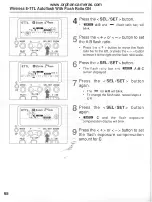 Preview for 19 page of Canon 550EX - Speedlite - Hot-shoe clip-on Flash Full Manual