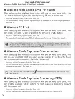 Preview for 21 page of Canon 550EX - Speedlite - Hot-shoe clip-on Flash Full Manual