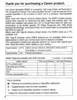 Preview for 2 page of Canon 550EX - Speedlite - Hot-shoe clip-on Flash Instructions Manual