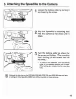 Preview for 13 page of Canon 550EX - Speedlite - Hot-shoe clip-on Flash Instructions Manual