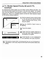 Preview for 29 page of Canon 550EX - Speedlite - Hot-shoe clip-on Flash Instructions Manual