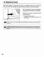 Preview for 50 page of Canon 550EX - Speedlite - Hot-shoe clip-on Flash Instructions Manual