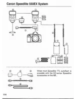 Preview for 114 page of Canon 550EX - Speedlite - Hot-shoe clip-on Flash Instructions Manual