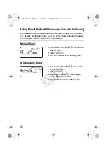 Preview for 47 page of Canon 580EX - Speedlite II - Hot-shoe clip-on Flash Instruction Manual