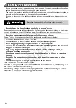 Предварительный просмотр 10 страницы Canon 5900B001 User Manual