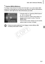 Предварительный просмотр 121 страницы Canon 5900B001 User Manual