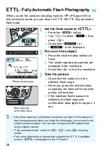 Preview for 24 page of Canon 600EXII-RT Instruction Manual