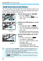 Preview for 46 page of Canon 600EXII-RT Instruction Manual