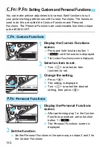 Preview for 110 page of Canon 600EXII-RT Instruction Manual