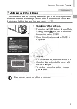 Предварительный просмотр 61 страницы Canon 6352B001 User Manual