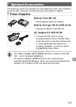 Предварительный просмотр 215 страницы Canon 6352B001 User Manual