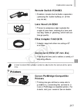 Предварительный просмотр 217 страницы Canon 6352B001 User Manual