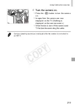 Предварительный просмотр 219 страницы Canon 6352B001 User Manual