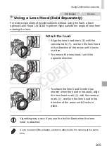 Предварительный просмотр 225 страницы Canon 6352B001 User Manual