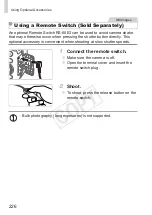 Предварительный просмотр 226 страницы Canon 6352B001 User Manual