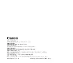 Предварительный просмотр 37 страницы Canon 6830010 User Manual