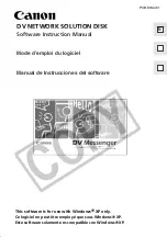 Предварительный просмотр 1 страницы Canon 70 MC - ZR70MC MiniDV Digital Camcorder Instruction Manual