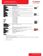 Предварительный просмотр 2 страницы Canon 700F - CanoScan LiDE Brochure & Specs