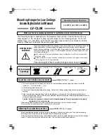 Preview for 5 page of Canon 7215 - LV XGA LCD Projector (Japanese) Assembly & Installation Manual