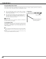 Preview for 26 page of Canon 7215 - LV XGA LCD Projector Owner'S Manual