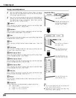 Preview for 36 page of Canon 7215 - LV XGA LCD Projector Owner'S Manual