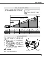 Preview for 9 page of Canon 7345 - LV - LCD Projector Owner'S Manual