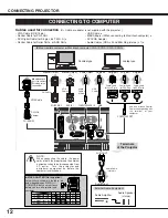 Preview for 12 page of Canon 7355 - LV XGA LCD Projector Owner'S Manual