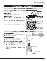 Предварительный просмотр 17 страницы Canon 7355 - LV XGA LCD Projector Owner'S Manual