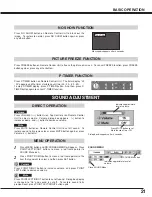 Preview for 21 page of Canon 7355 - LV XGA LCD Projector Owner'S Manual