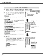 Предварительный просмотр 28 страницы Canon 7355 - LV XGA LCD Projector Owner'S Manual