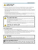 Preview for 4 page of Canon 7365 - LV XGA LCD Projector User Manual