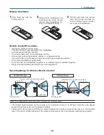 Preview for 19 page of Canon 7365 - LV XGA LCD Projector User Manual