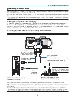 Предварительный просмотр 24 страницы Canon 7365 - LV XGA LCD Projector User Manual