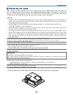 Предварительный просмотр 67 страницы Canon 7365 - LV XGA LCD Projector User Manual